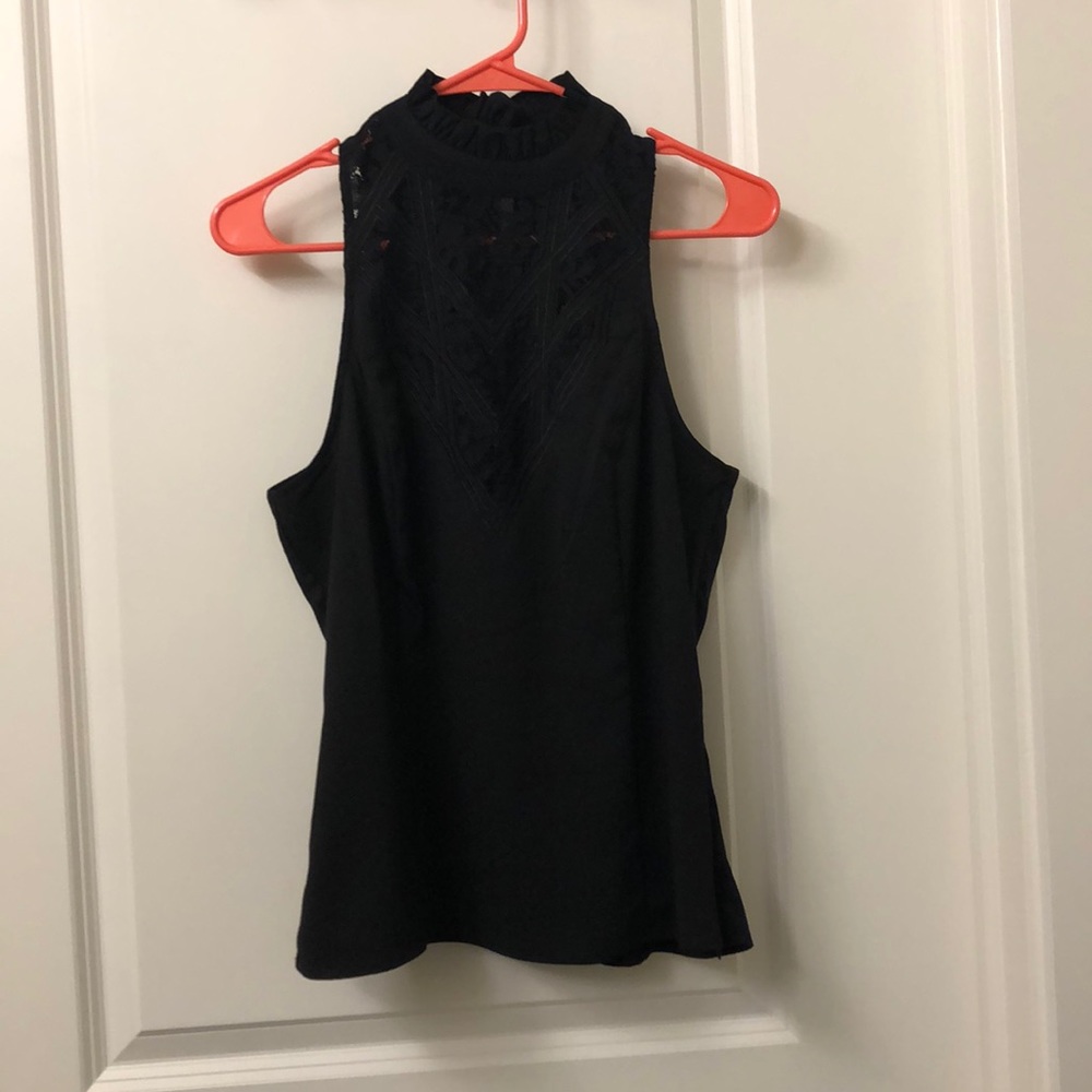 High neck blouse